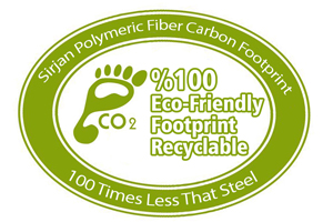 Polymeric Macro Synthetic Fiber has 100 – time less CO2 against steel fiber, steel mesh and steel rebar